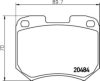 VW 431698115 Brake Pad Set, disc brake